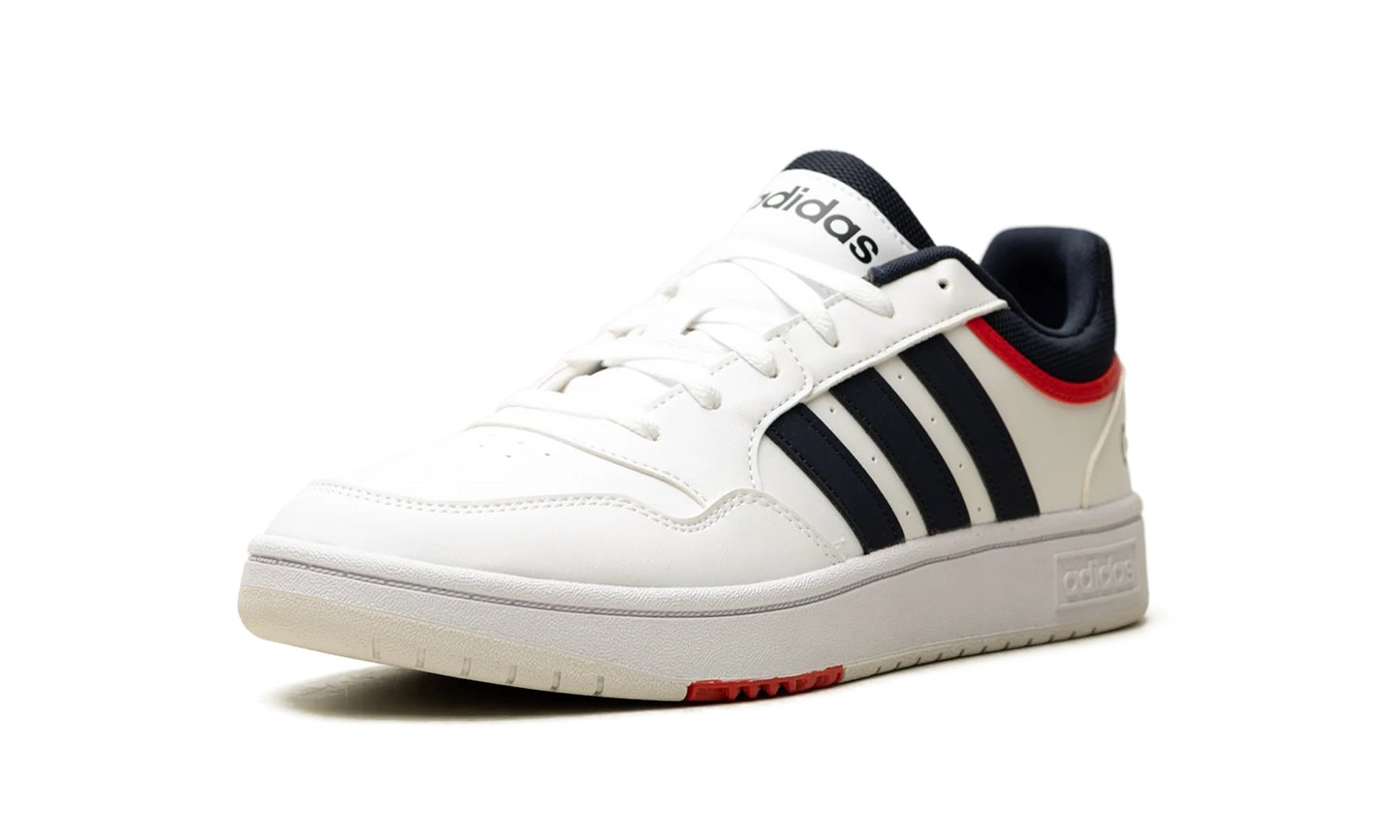 Hoops 3.0 Low Classic "Cloud White / Legend Ink / Vivid Red" GY5427