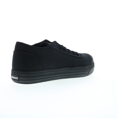 Avenger Blade 6 Eye Carbon Toe EH SR Mens Black Leather Work & Safety Shoes