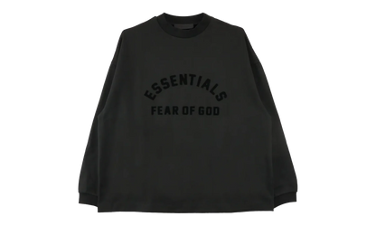 Heavy Jersey Long Sleeve Tee Shirt "Jet Black" 125SP242014F