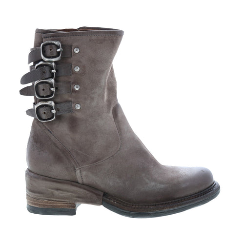 Spero A23215-301 Womens Gray Leather Hook & Loop Casual Dress Boots