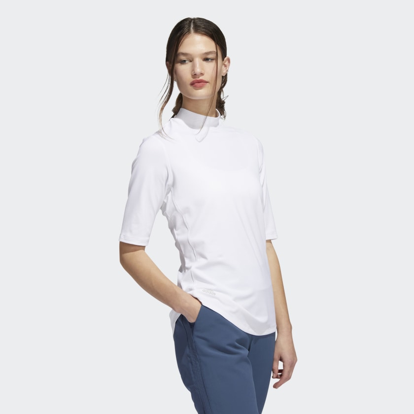Women's adidas Essentials Mock Polo Shirt