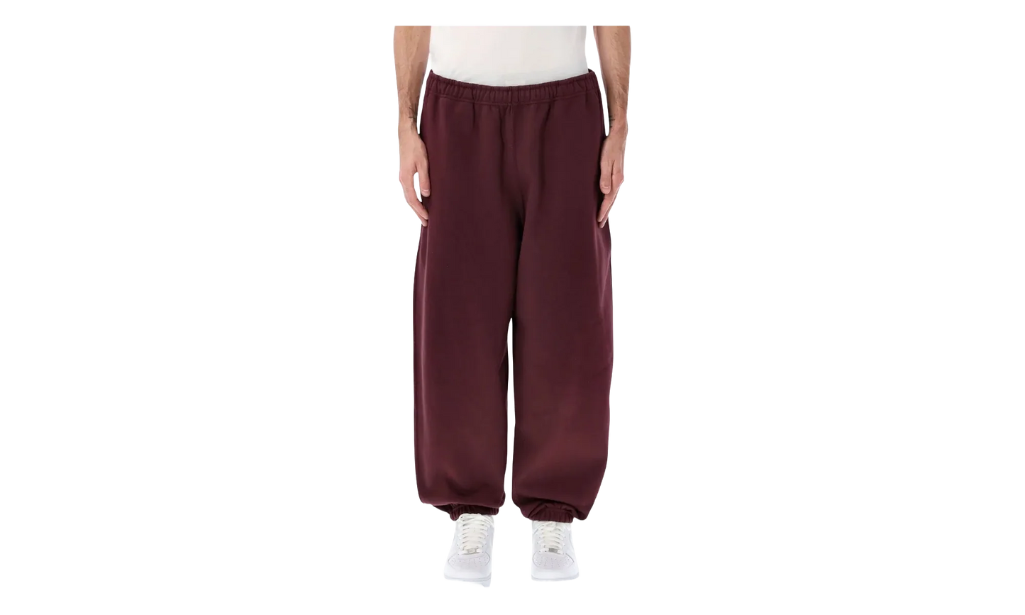 Solo Swoosh Cuffed Fleece Pants "Burgundy Crush" HV1088 652