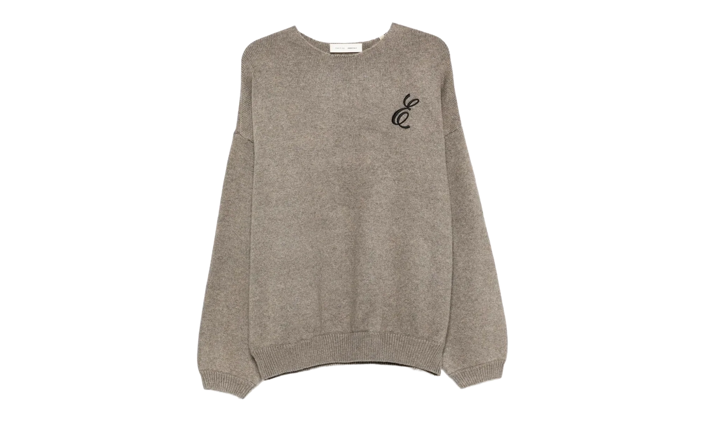 Waffle Crewneck Sweater "Homestead Heather" 192HO254332F