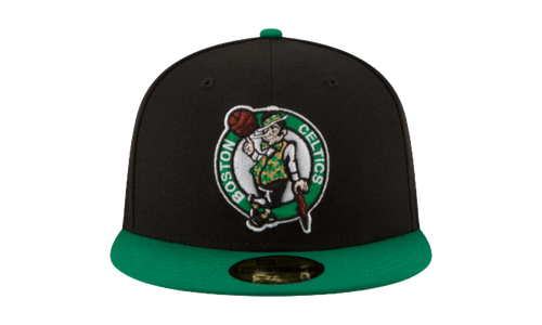 59FIFTY Boston Celtics 2Tone Fitted Hat "Black / Green / Gray UV" NE498