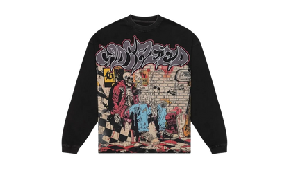 Stoner Long Sleeve Tee "Black Wash" BFI6CUG9