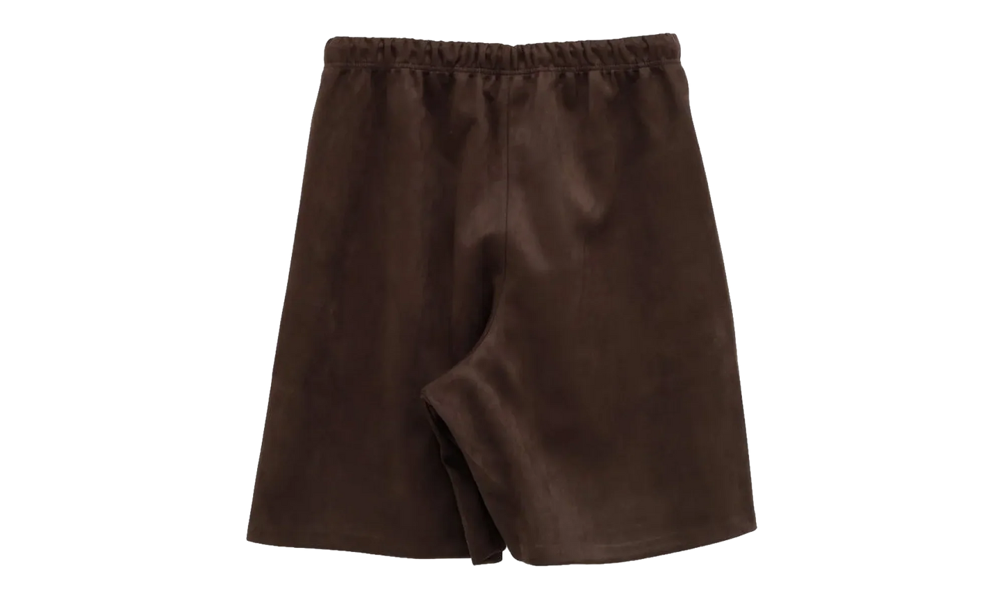Suede Fleece Relaxed Short "Brown" 160HO254692F