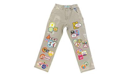 Gentlemen's Carpenter Trouser "Grey" BWA95