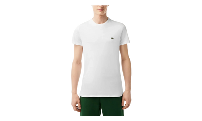 Crew Neck Pima Cotton Jersey T-shirt "White" TH6709 001