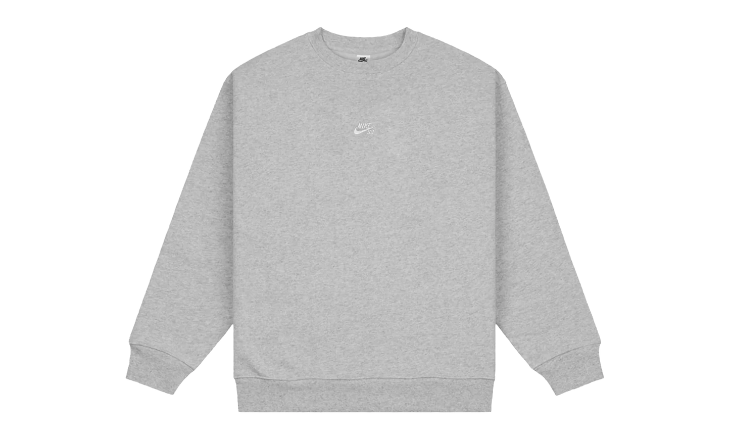 SB Fleece Skate Crewneck Sweatshirt "Dark Grey Heather / White" FV7353 063