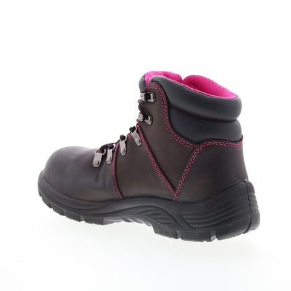 Avenger Framer Soft Toe Electrical Hazard Waterproof Womens Brown Work Boots