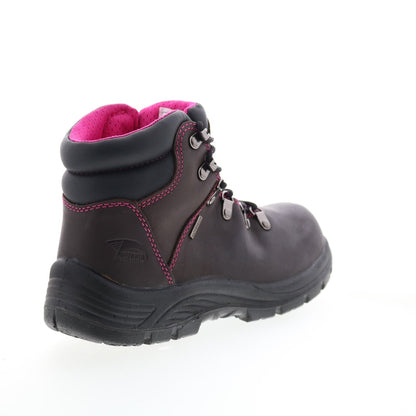 Avenger Framer Soft Toe Electrical Hazard Waterproof Womens Brown Work Boots