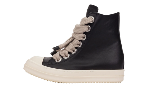 Leather Jumbolace Sneaker "Black" RP02E4878L COW2 911