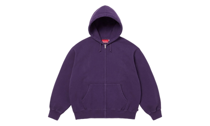Cut Out Zip Up Hoodie "Dark Purple" SU27263