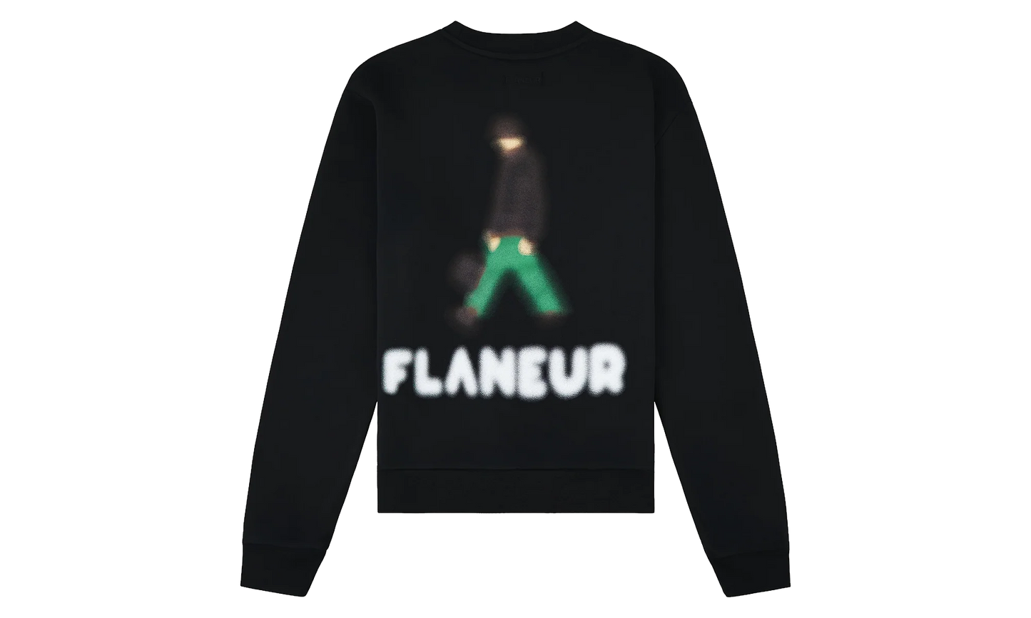Blurred Stroller Sweater "Black" F15011 BLK