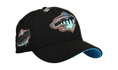 59FIFTY Minnesota Wild 2004 All Star Game Fitted Hat "Blue Moon / Black" NE432