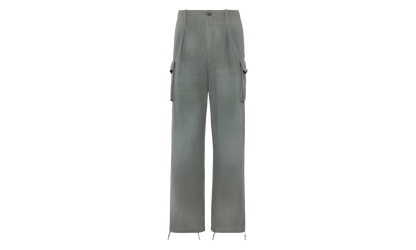 Cotton Blend Cargo Pants "Sage" S50KA0708M356851809