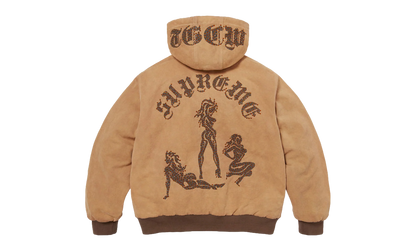 The Great China Wall Hooded Work Jacket "SS26 - Tan" SU27512