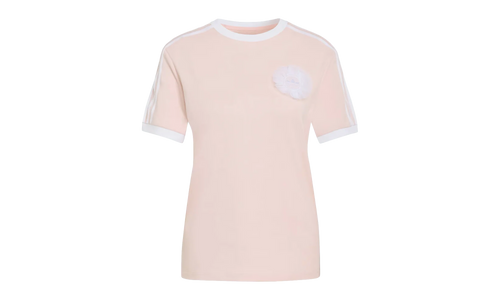 ORIGINALS LACE BRANDING SS TEE WMNS "Sandy Pink" KS6561