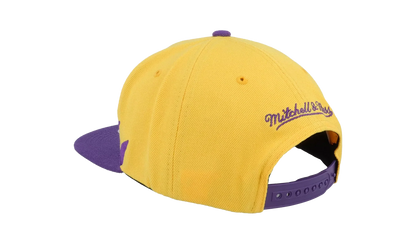 NCAA Sharktooth Snapback Cap "LSU Tigers - Yellow / Purple" HHSS3304 LSUYYPPPYWPR