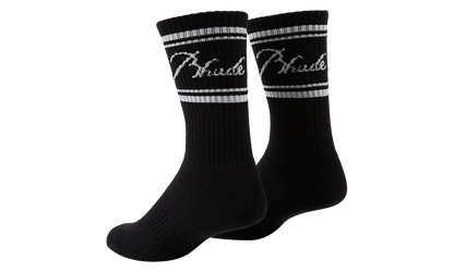 Script Logo Sock "Black / Grey" RHFW25SO02750 3199