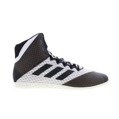 Mat Wizard 4 AC6974 Mens White Canvas Lace Up Athletic Wrestling Shoes