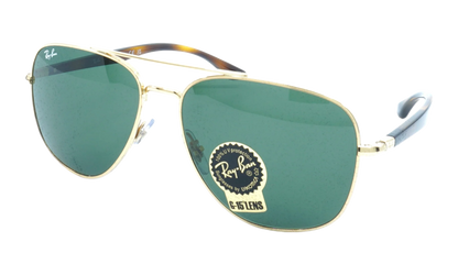 AVIATOR SUNGLASSES "POLISHED GOLD" RB3683-001-31