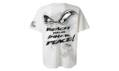 Reach Your Inner Peace Yoga T-Shirt "White" HSR255