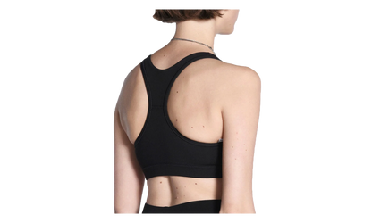 Training PwrShape Forever Logo Bra Top WMNS "Black/White" 515991 10