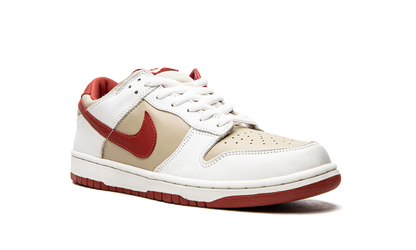 DUNK LO PRO MNS WMNS"Light Stone Varsity Red"