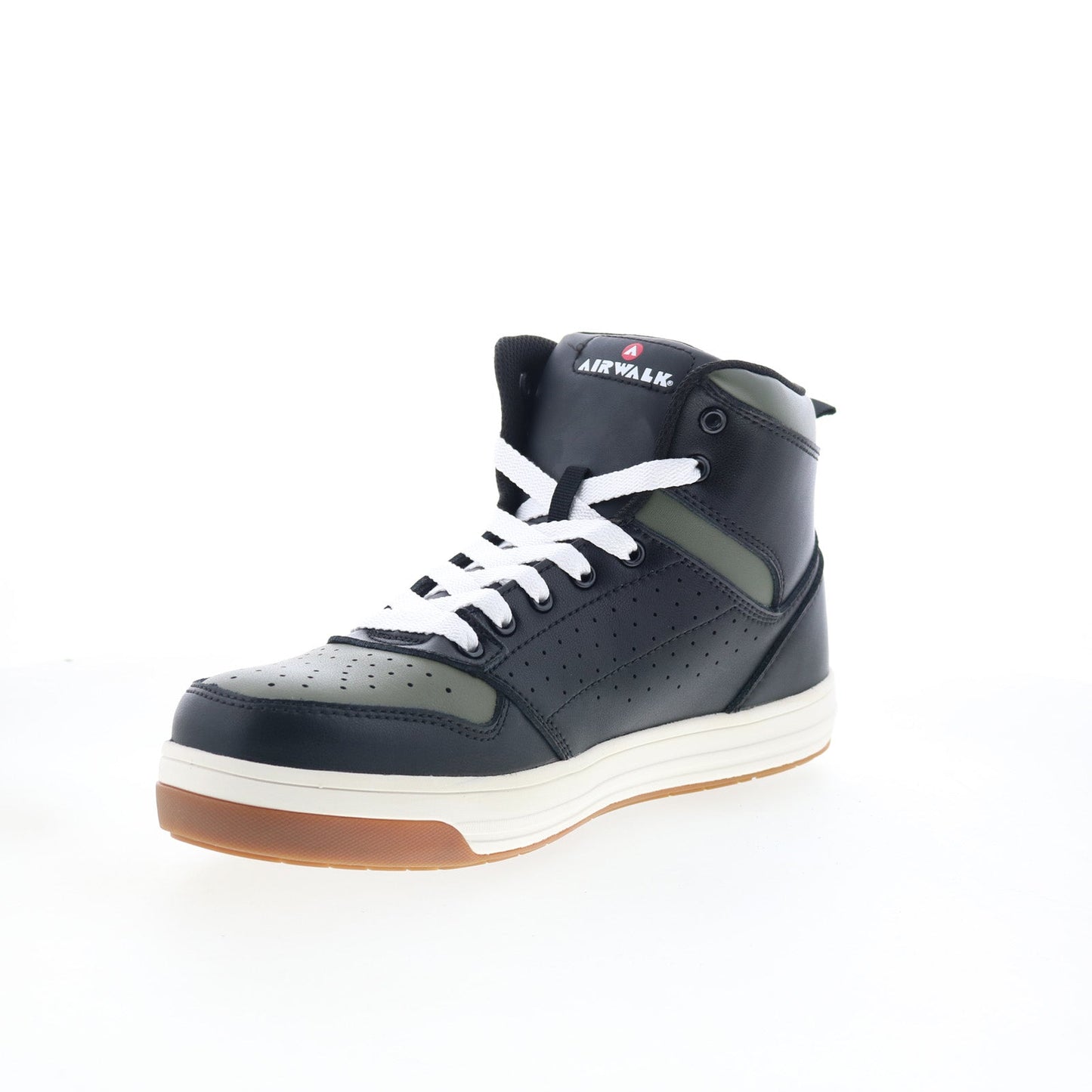 Airwalk Arena Mid Composite Toe EH AW6453 Mens Black Work & Safety Shoes