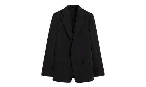 VIRGIN WOOL SINGLE-BREASTED JACKET "Black" RM JA0005 5576 P23 10