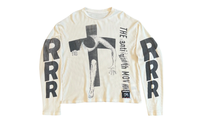Pop-Out Thermal Long-Sleeve Tee "Max White" POPT LS92