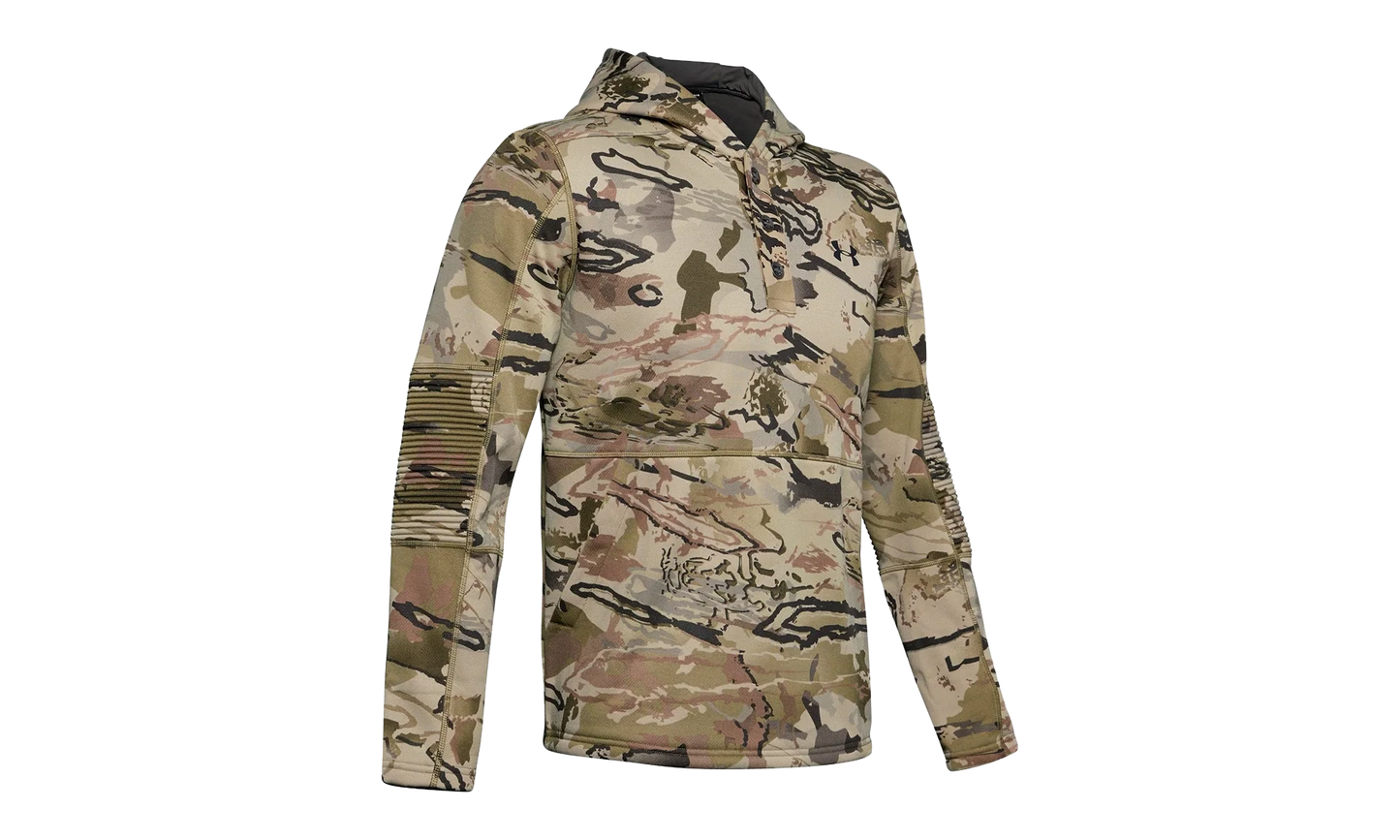 Rut Fleece Hoodie "Barren Camo AFS / Black" 1343219 999