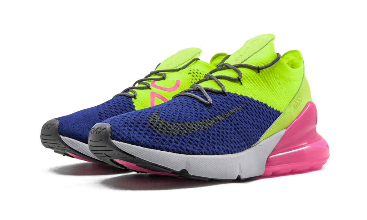 Air Max 270 Flyknit "Regency Purple/Volt" AO1023 501