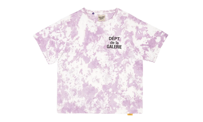 French T-Shirt "Lavender Tie Dye" GD056