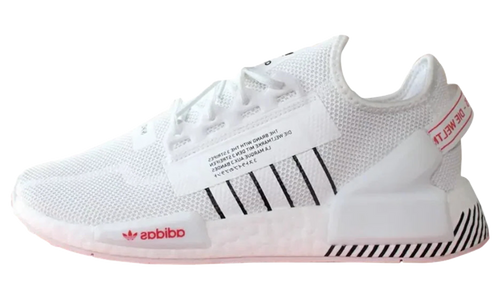 NMD_R1 V2 "White Black Scarlet" HQ6629