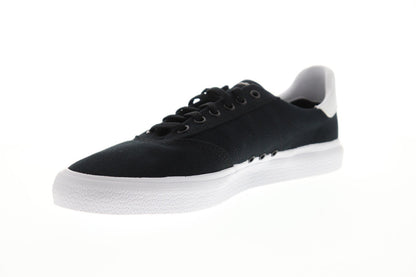 3MC Vulc B22706 Mens Black Canvas Casual Low Top Lifestyle Sneakers Shoes
