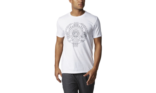 Global Game Short Sleeve T-Shirt "White / Grey" BP7753