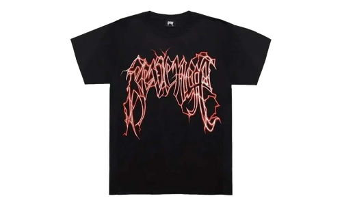 Lightning Arch Logo T-Shirt "Black / Red" 04D102FA