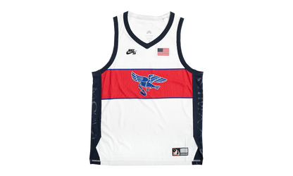 SB Dri-FIT ADV Sleeveless Skate Jersey "Team USA Olympics - White / Sport Red / Obsidian / Black" FZ4073 100