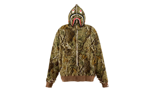 Zip Up Hoodie "Bape Shark Camo" SM HR1 0000 C38