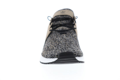 X_PLR B37930 Mens Black Canvas Casual Low Top Lifestyle Sneakers Shoes