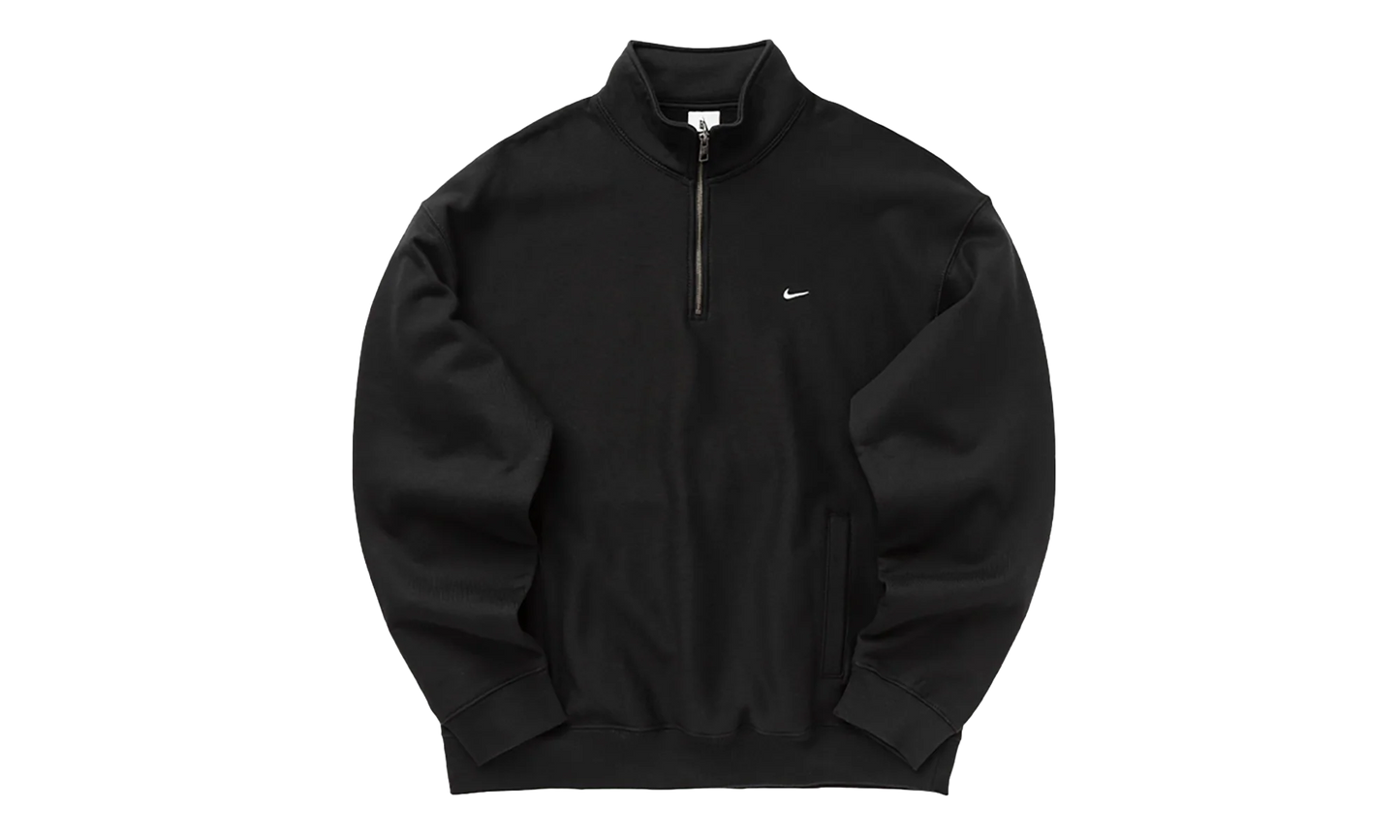 Solo Swoosh Full Zip Hoodie "Black / White" HV1094 010