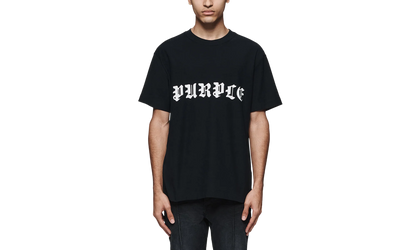 Gothic Wordmark Tee 'Black' "Black" P104-JGBB324