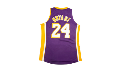 NBA Kobe Bryant Authentic Jersey "2008-09 Los Angeles Lakers - Purple" AJY4EL18017 LALPURP08KBR