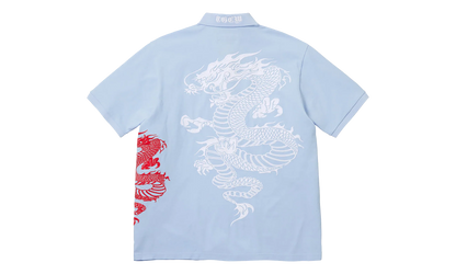 The Great China Wall Dragon Polo "SS26 - Light Blue" SU27345