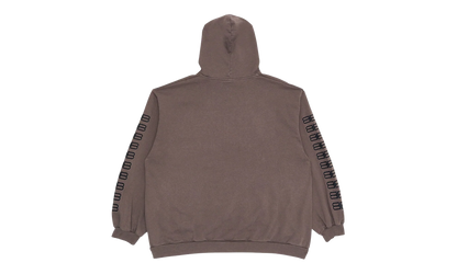 BB Paris Icon Embroidered Oversized Hoodie "Dusk Grey" 570811 TMVG6 9642