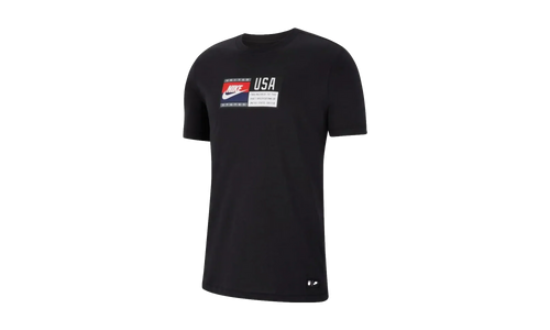 U.S. Soccer T‑Shirt Mens "Black White" CD1262 010