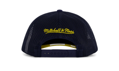 NCAA Billboard Trucker Snapback Cap "Michigan Wolverines - Navy" HHSS5346 UMIYYPPPNAVY