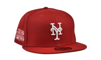 59FIFTY New York Mets World Series 1986 "Scarlet" 60398910